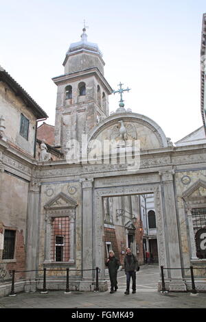 Chiesa di San Giovanni Evangelista, Calle Fianco De La Scuola, SanPolo, Venedig, Veneto, Italien, Adria, Europa Stockfoto