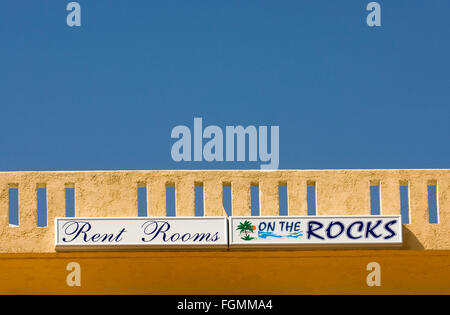 Griechenland, Kreta, Hotel "On the Rocks" in Plakias, Ferien, Urlaub, Urlaub, Freizeit, Tourismus, Tourismus Stockfoto