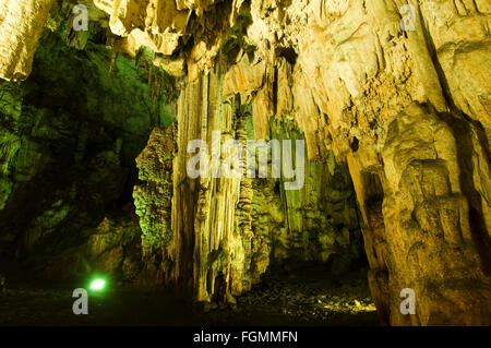 Griechenland, Kreta, Melidoni-Höhle Bei Bali eine der Nordwestküste Stockfoto