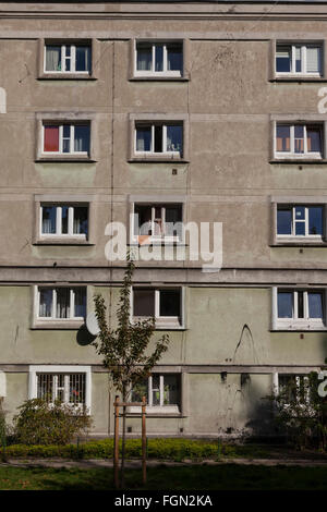 Wohnblocks Warschau, Polen Stockfoto