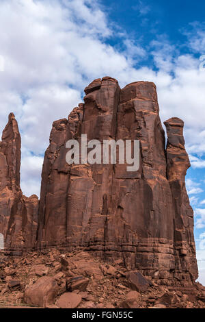 Sandstein Buttes in einer Region des Colorado Plateaus in AZ uns Stockfoto