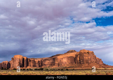 Sandstein Buttes in einer Region des Colorado Plateaus in AZ uns Stockfoto