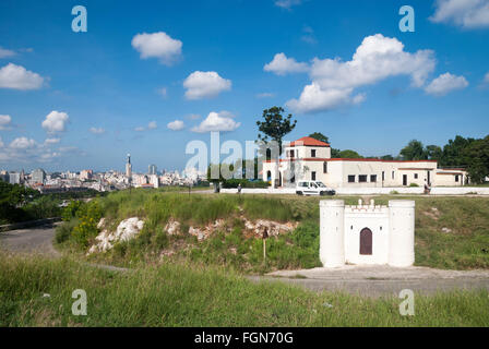 Casablanca Havanna Kuba - das Heim nach der Revolution, in dem Ernesto Che Guevara lebte und Castro's Regierung über die Zukunft Kubas beriet. Stockfoto