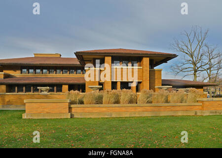 Frank Lloyd Wrights Darwin Martin Heim in Buffalo, New York Stockfoto