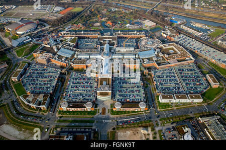 Einkaufszentrum Centro, größten Einkaufs- und Freizeitzentrum Europas, Oberhausen, Ruhrgebiet, Nordrhein-Westfalen Stockfoto