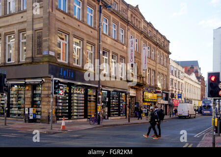 Manchester, UK 18. Februar 2016: der Central Hall Methodist Church in Oldham Street im Northern Quarter Stockfoto