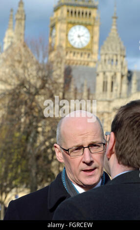 John Swinney MSP (SNP) dem stellvertretenden Ersten Minister von Schottland und Cabinet Sekretär für Finanzen, Verfassung und Wirtschaft der Scot Stockfoto