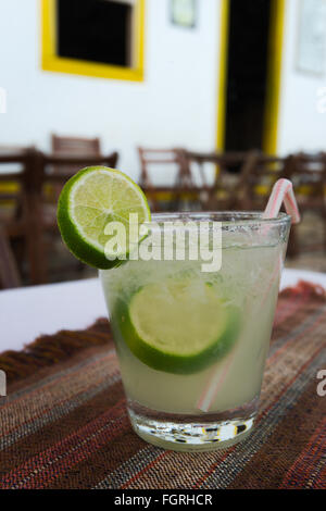 Nationalen Cocktail Caipirinha, Brasilien Stockfoto