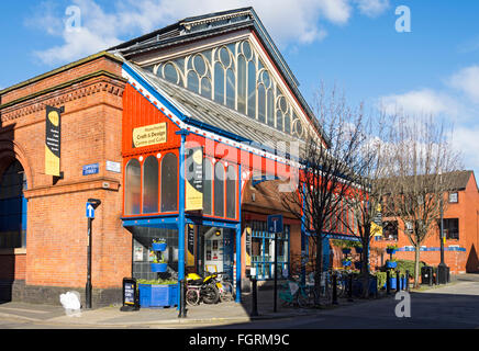 Manchester-Handwerk und Design Centre, bekannt als Manchester Craft Village, Oak Street, Northern Quarter, Manchester, UK Stockfoto