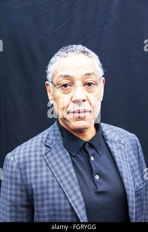 Giancarlo Esposito Gustavo "Gus" Fring brechen schlechte Schauspieler TV star in London, Vereinigtes Königreich. 21. Februar 2016 Sterne Promi Promis Stockfoto