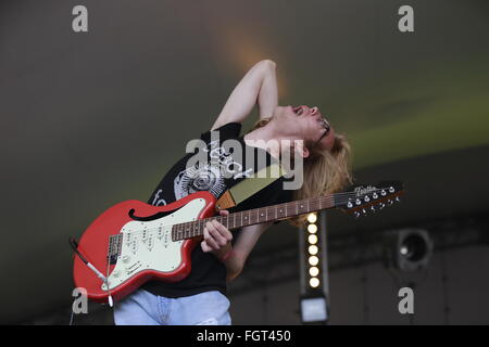 Anstalten, Village Green Music and Arts Festival, Southend-on-Sea, Essex © Clarissa Debenham / Alamy Stockfoto