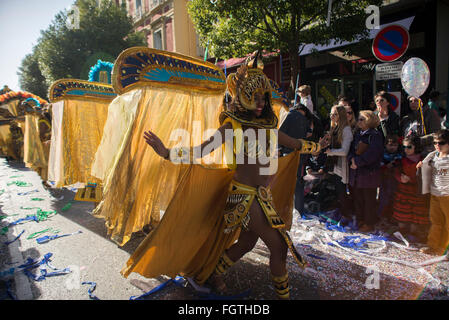 Frankreich: Lemons Festival in Menton Stockfoto