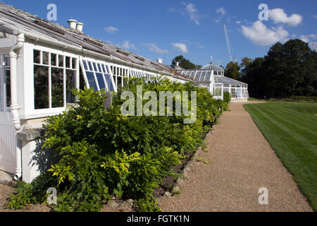 Der Wintergarten in den Gärten der Chiswick House in West-London, England Stockfoto