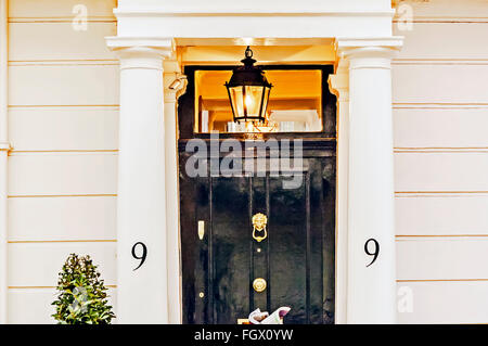 Haus in Belgravia, London Stockfoto