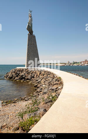 Saint Nicholas Denkmal, Nessebar, Bulgarien Stockfoto