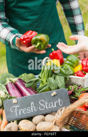 Zusammengesetztes Bild der Neuanfang Stockfoto