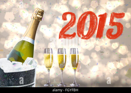 Zusammengesetztes Bild 2015 Stockfoto