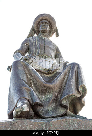 Infante d'Henrique, Heinrich der Seefahrer, Statue in Lagos, Algarve, Portugal Stockfoto