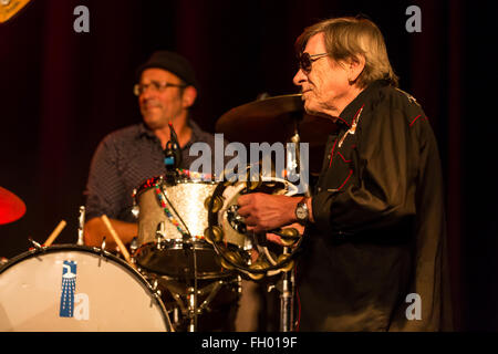 Polo Hofer Und Band Stockfoto