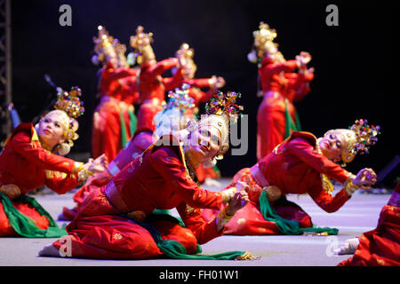 Terengganu Malaiianer Gamelan Stockfoto