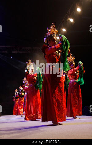 Terengganu Malaiianer Gamelan Stockfoto