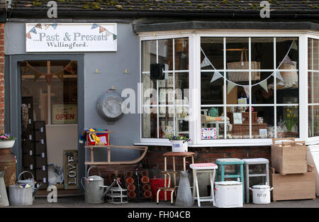 Vintage-Shop in Wallingford in Oxfordshire Stockfoto