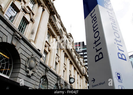 Britomart Bahnhof in Auckland, Neuseeland Stockfoto