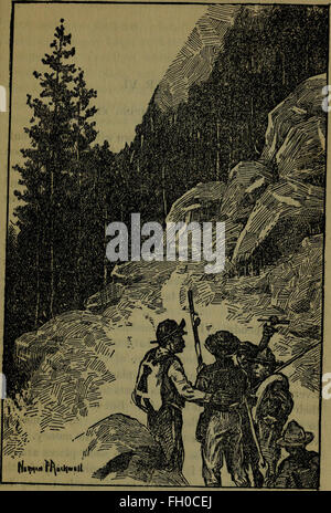 Das 1914 veröffentlichte Buch The Boy's Camp Book dient als Leitfaden für Pfadfinder, die sich auf ihr jährliches Lager vorbereiten. Es bietet praktische Ratschläge, Inspirationen und lehrreiches Material zu Camping, Überlebensfähigkeiten und Outdoor-Aktivitäten. Stockfoto