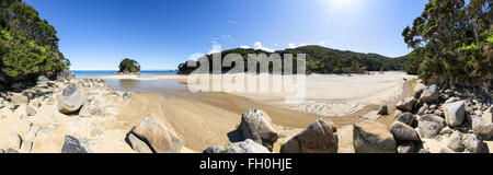 Mosquito Bay, Abel Tasman National Park, Neuseeland Stockfoto