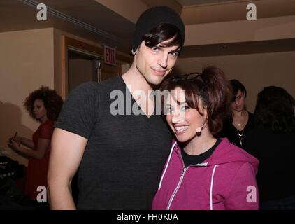 Tag eins des BroadwayCon im New York Hilton Midtown Hotel.  Mitwirkende: Gast, Lesli Margherita wo: New York, New York, Vereinigte Staaten von Amerika bei: 22. Januar 2016 Stockfoto