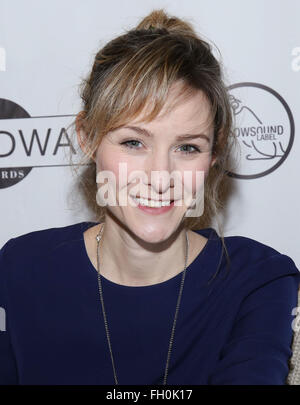 Tag eins des BroadwayCon im New York Hilton Midtown Hotel.  Mitwirkende: Jill Paice wo: New York, New York, Vereinigte Staaten von Amerika bei: 22. Januar 2016 Stockfoto