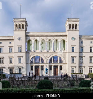 Hamburger Bahnhof zeitgenössische Kunst Galerie neoklassizistischen Fassade des ehemaligen Bahnhofs, Berlin Stockfoto