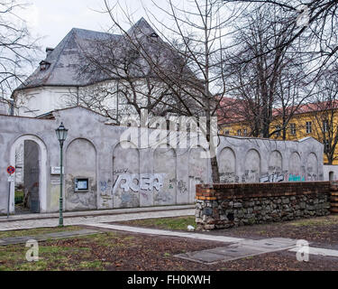 Älteste evangelische Kirche in Berlin St. Peter & St. Mary's. Reformierte Pfarrkirche, Klosterviertel, Mitte, Berlin, Deutschland. Historisches denkmalgeschütztes Gebäude Stockfoto