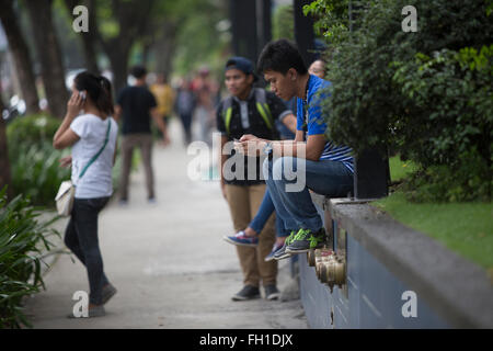 Cebu IT Park, Cebu City, Philippinen 16.02.2016 Stockfoto