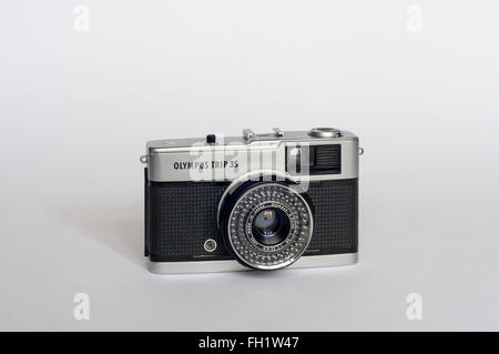 Eine Olympus Trip 35 kompakt Filmkamera. Stockfoto