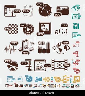 Dokumentenmappe Stock Vektor