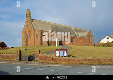 Kirche St. Cuthbert im Seascale, West Cumbria, England UK Stockfoto