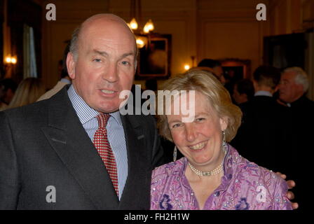 General Lord Richard Dannatt und Ehefrau Philippa (Pippa) 1990er Jahre UK HOMER SYKES Stockfoto