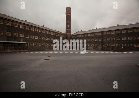 Belfast, UK. 21. Februar 2016. Crumlin Road Gaol B und C Wing Stockfoto