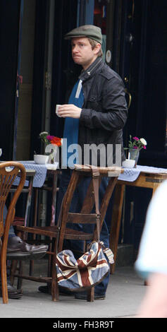 Martin Freeman, Soho in London (Kredit Bild © Jack Ludlam) Stockfoto