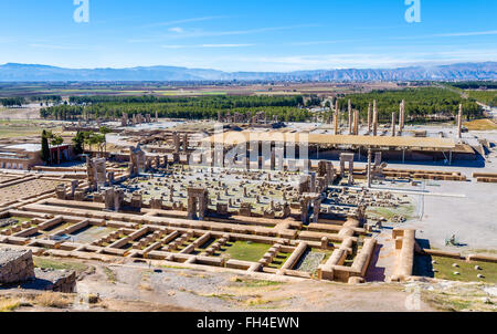 Ansicht von Persepolis - Iran Stockfoto