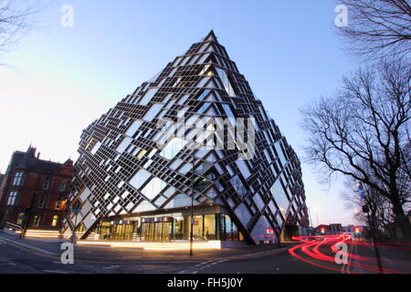 Sheffield Yorkshire UK 2016.The Diamond Gebäude auf Leavygreave Straße im Zentrum von der Stadt Sheffield Stockfoto