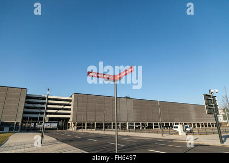 Willy Brandt Platz am Flughafen Berlin Brandenburg BER Stockfoto