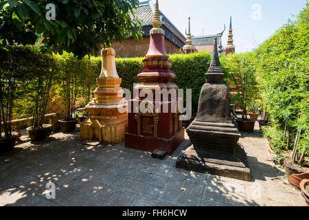 Wat Preah Abschlussball Rath buddhistischen Tempel Siem Reap Kambodscha Stockfoto