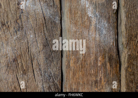 Hintergrund der alten Holzstruktur mit Schmutz auf der Oberfläche. Stockfoto