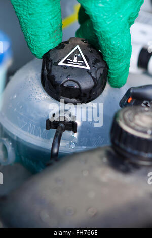 Auto Generalcheck Stockfoto