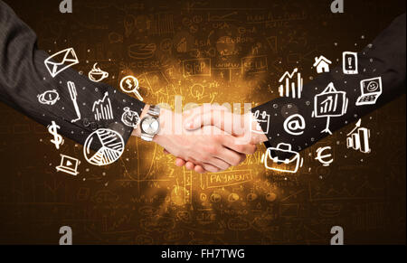 Business handshake Stockfoto