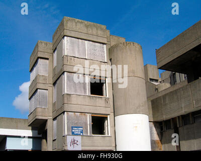 Abriss der Dreispitz shopping center Portsmouth England uk Stockfoto