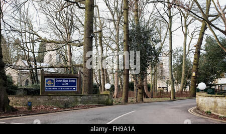 Orton Hall Best Western Hotel und Spa in der Nähe von Peterborough in Cambridgeshire UK Stockfoto