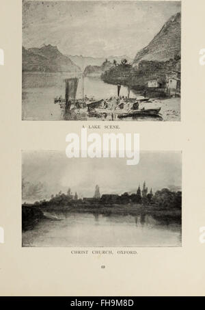 Eine Sammlung bisher unveröffentlichter Studien und Zeichnungen von J. M. W. Turner, R.A., die verborgene Schätze seines künstlerischen Vermächtnisses hervorhebt, erstmals 1905 vorgestellt. Stockfoto